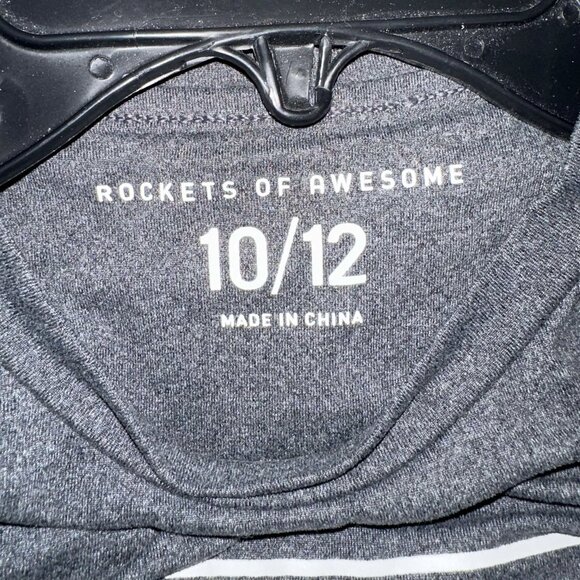 Rockets of Awesome GOALS long sleeve, midweight wicking T, size L (10/12) - Picture 3 of 3